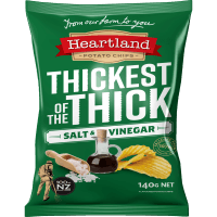Thickest of The Thick Salt & Vinegar Potato Chips (140g)