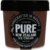 Gluten Free Artisan Dark Belgian Chocolate Sorbet (500ml)
