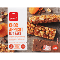 Choc Apricot Nut Bars (225g)