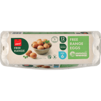 Free Range Size 6 Eggs (12pk)