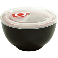Stoneware Bowl With Lid (1ea)