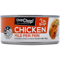 Mild Peri Peri Shredded Cooked Chicken Breast (160g)