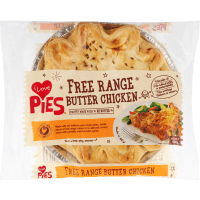 Free Range Butter Chicken Pie (800g)