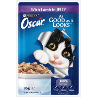 Adult Lamb Jelly Wet Cat Food Pouch (85g)