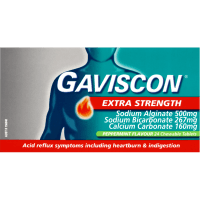 Extra Strength Peppermint Heartburn & Indigestion Relief Chewable Tablets (24pk)