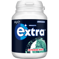 Intense Mint Sugar Free Chewing Gum Bottle (64g)