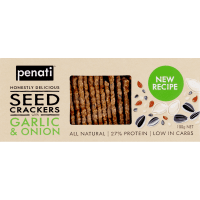Garlic & Onion Seed Crackers (100g)