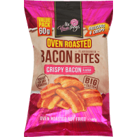 Oven Roasted Crispy Bacon Flavour Bacon Bites (60g)