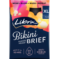 Bikini Period Proof Brief X-Large (1pk)