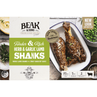 Herb & Garlic Lamb Shanks (kg)