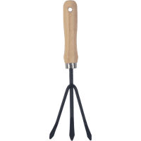 Wooden Handle Garden Cultivator (1pk)