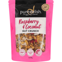 Gluten Free Raspberry & Coconut Nut Crunch Cereal (375g)