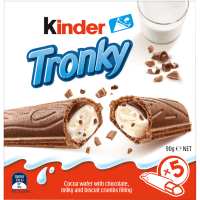 Tronky Cocoa Wafer Biscuits (5 x 18g)