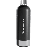Black Stainless Steel Sparkling Bottle (1pk)
