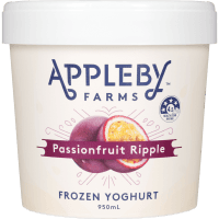 Passionfruit Ripple Frozen Yoghurt (950ml)