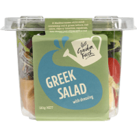 Greek Salad With Dressing (120g)