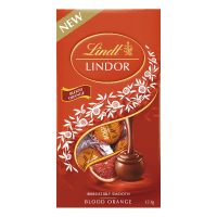 Lindor Blood Orange Chocolate Pouch (125g)