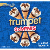 Trumpet Classic Vanilla Minis Ice Cream (6 x 81.7ml)