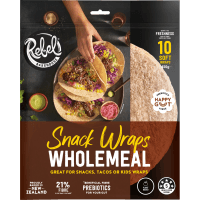 Wholemeal Soft Snack Wraps (10pk)