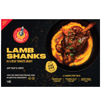 Lamb Shanks In A Rich Tomato Gravy (1kg)