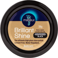 Brilliant Shine High Gloss Black Shoe Polish (50ML)