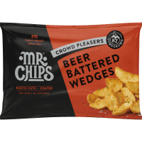 Crowd Pleasers Beer Battered Wedges (900g)