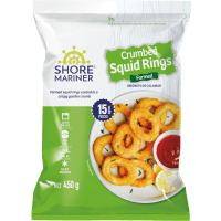 Crumbed Formed Squid Rings (450g)