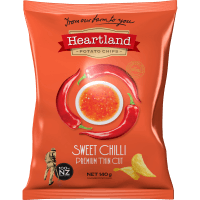 Premium Thin Cut Sweet Chilli Potato Chips (140g)