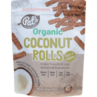 Ginger & Cinnamon Organic Coconut Rolls (140g)