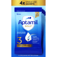 Gold+ 3 From 12+ Months Premium Toddler Nutritional Supplement (4 x 34g)
