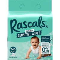 Premium Sensitive Wipes Multi Pack (3 x 80pk)