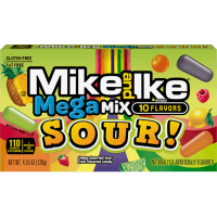 Mega Mix Sour 10 Flavors Chewy Candies (120g)