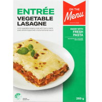 Entree Vegetable Lasagne (260g)
