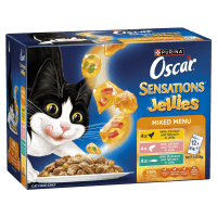 Adult Sensations Jellies Mixed Menu Jelly Wet Cat Food Pouch (12 x 85g)