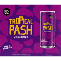 Tropical Pash Soda (6 x 250ml)