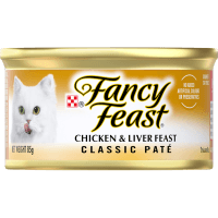 Classic Pate Chicken & Liver Feast Wet Cat Food (85g)