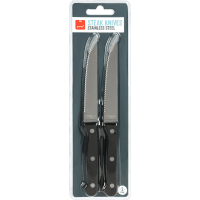 Stainless Steel Steak Knives (1pk)