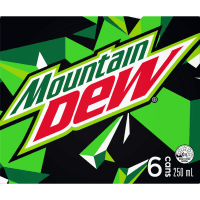 Soft Drink Cans (6 x 250ml)