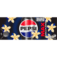Zero Sugar Vanilla Flavour Soft Drink (10 x 330ml)
