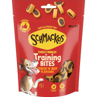Cheesy Nibbles Cheese 'N' Beef Flavours Training Bites (140g)