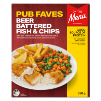 Pub Faves Beer Battered Fish & Chips (320g)