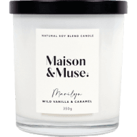 Wild Vanilla & Caramel (Marilyn) Candle (350g)