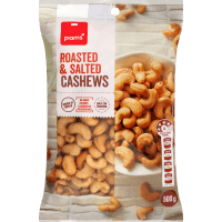 Roasted & Salted Cashews (500g)