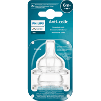 Anti-Colic Fast Flow Teats 6+ Months (2pk)