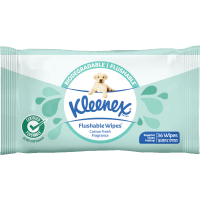 Cotton Fresh Fragrance Wet Tissues Flushable Wipes (36pk)