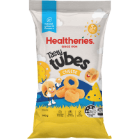 Tasty Tubes Cheese Multipack Snack Foods (5 x 20g)