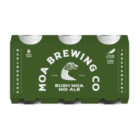 Bush Moa Mid Ale (6 x 330ml)