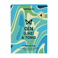Gin & Tonic {Like} Non-Alcoholic Terpene Cans (4 x 250ml)