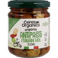 Organic Antipasto Italian Mix in Oil (190g)