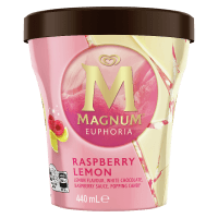 Euphoria Raspberry Lemon Ice Cream (440ml)